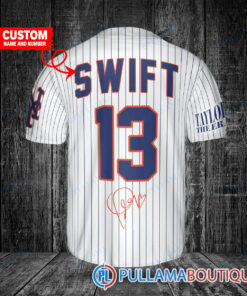 Personalized New York Mets x Taylor Swift Baseball Jersey