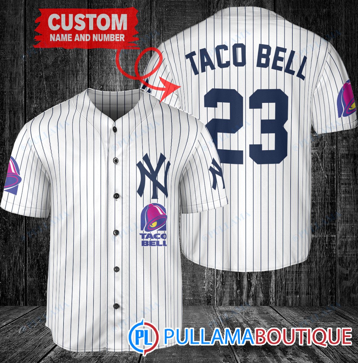 Personalized Milwaukee Brewers Taco Bell Baseball Jersey Blue City Connect