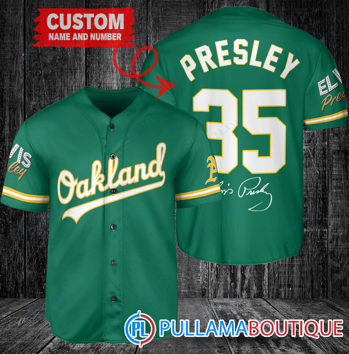 Personalized New York Mets Elvis Presley Baseball Jersey Royal