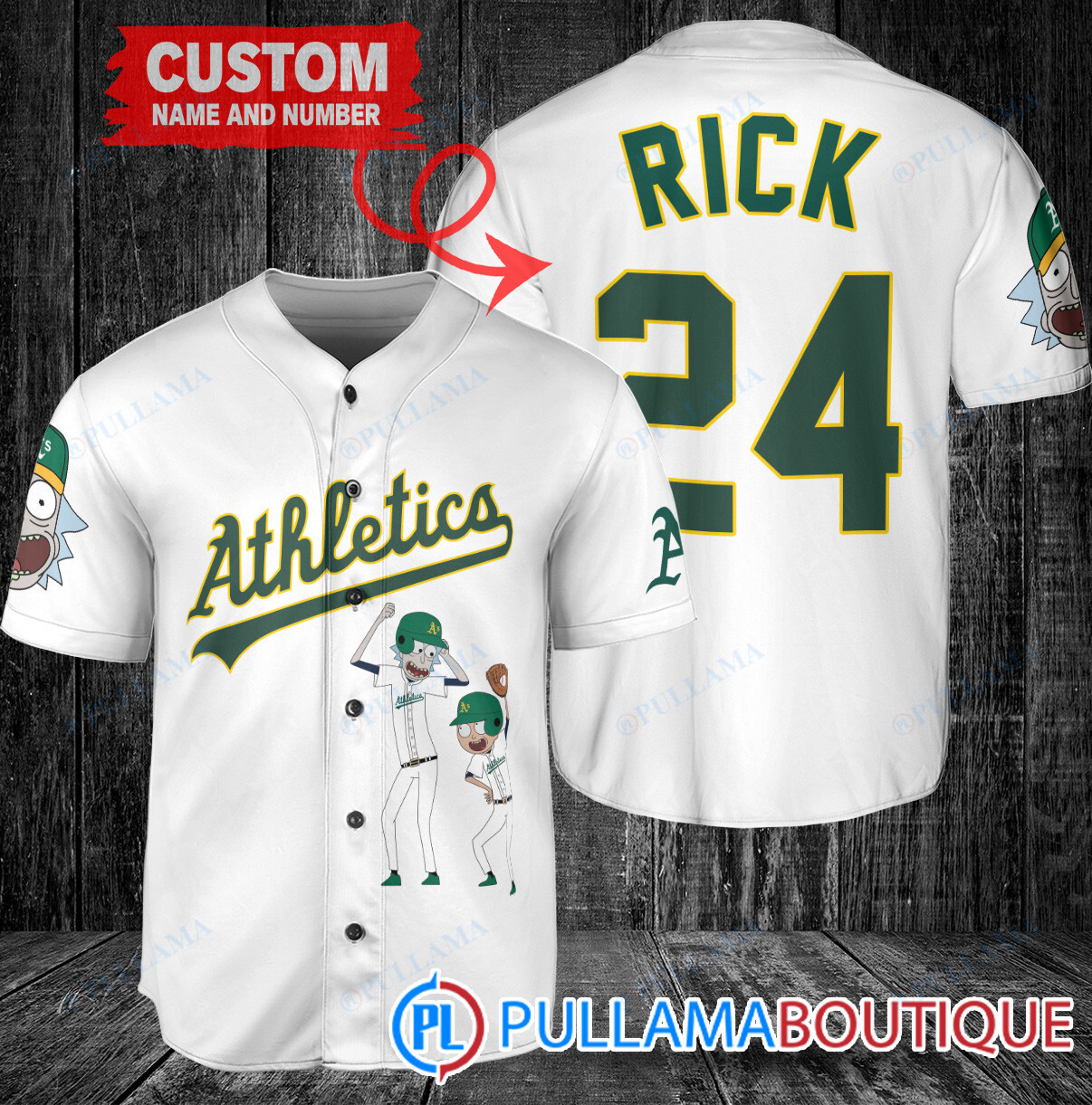 Personalized Boston Red Sox Rick and Morty Baseball Jersey Gold-Light Blue City Connect