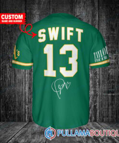 Personalized Oakland Athletics x Taylor Swift Baseball Jersey