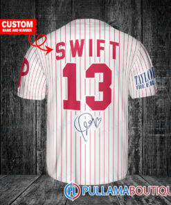 Personalized Philadelphia Phillies x Taylor Swift Baseball Jersey