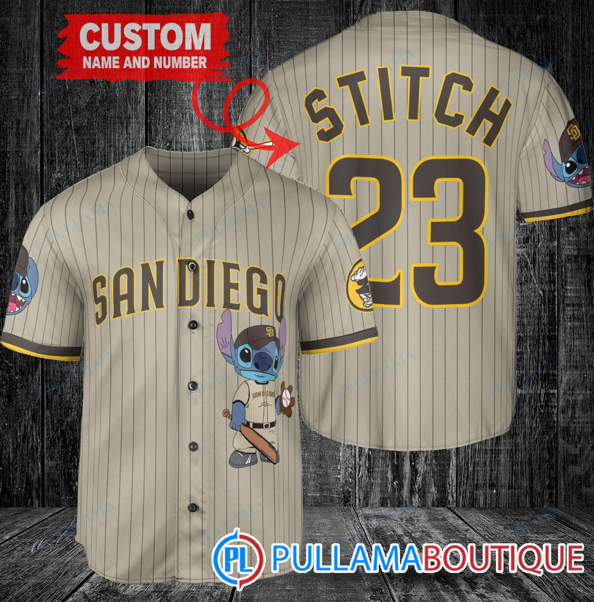 Personalized Arizona Diamondbacks Stitch Baseball Jersey Sand