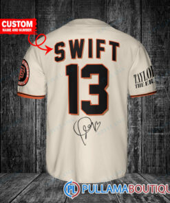 Personalized San Francisco Giants x Taylor Swift Baseball Jersey