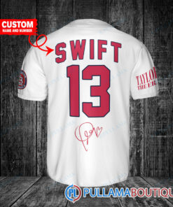 Personalized St. Louis Cardinals x Taylor Swift Baseball Jersey