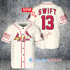 Personalized Tampa Bay Rays x Taylor Swift Baseball Jersey