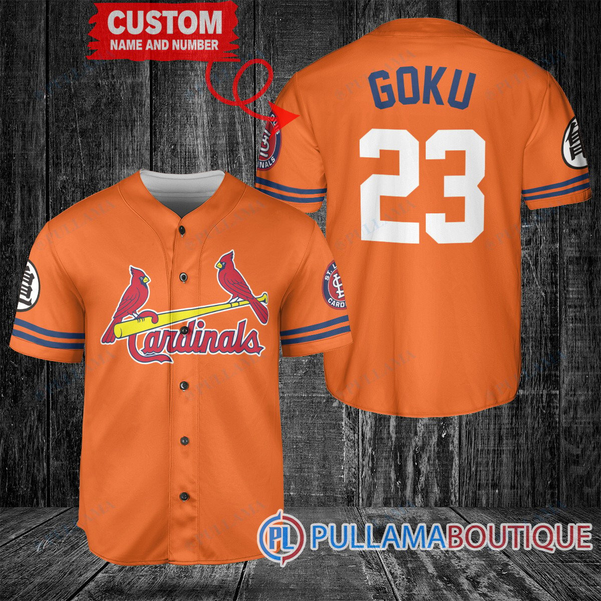 Personalized San Francisco Giants Dragon Ball Z Goku Baseball Jersey