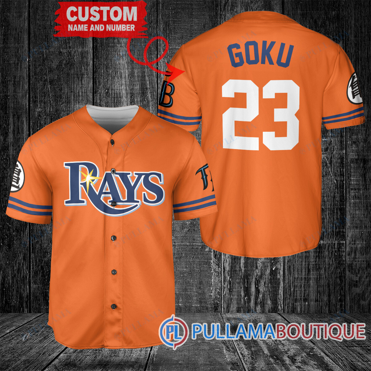 Personalized Pittsburgh Pirates Dragon Ball Z Goku Baseball Jersey