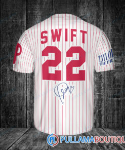 Philadelphia Phillies x Taylor Swift 22 Baseball Jersey