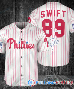 Philadelphia Phillies x Taylor Swift 89 Baseball Jersey