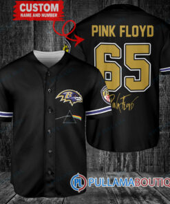 Pink Floyd Baltimore Ravens Custom Baseball Jersey – Exclusive Fan Gear