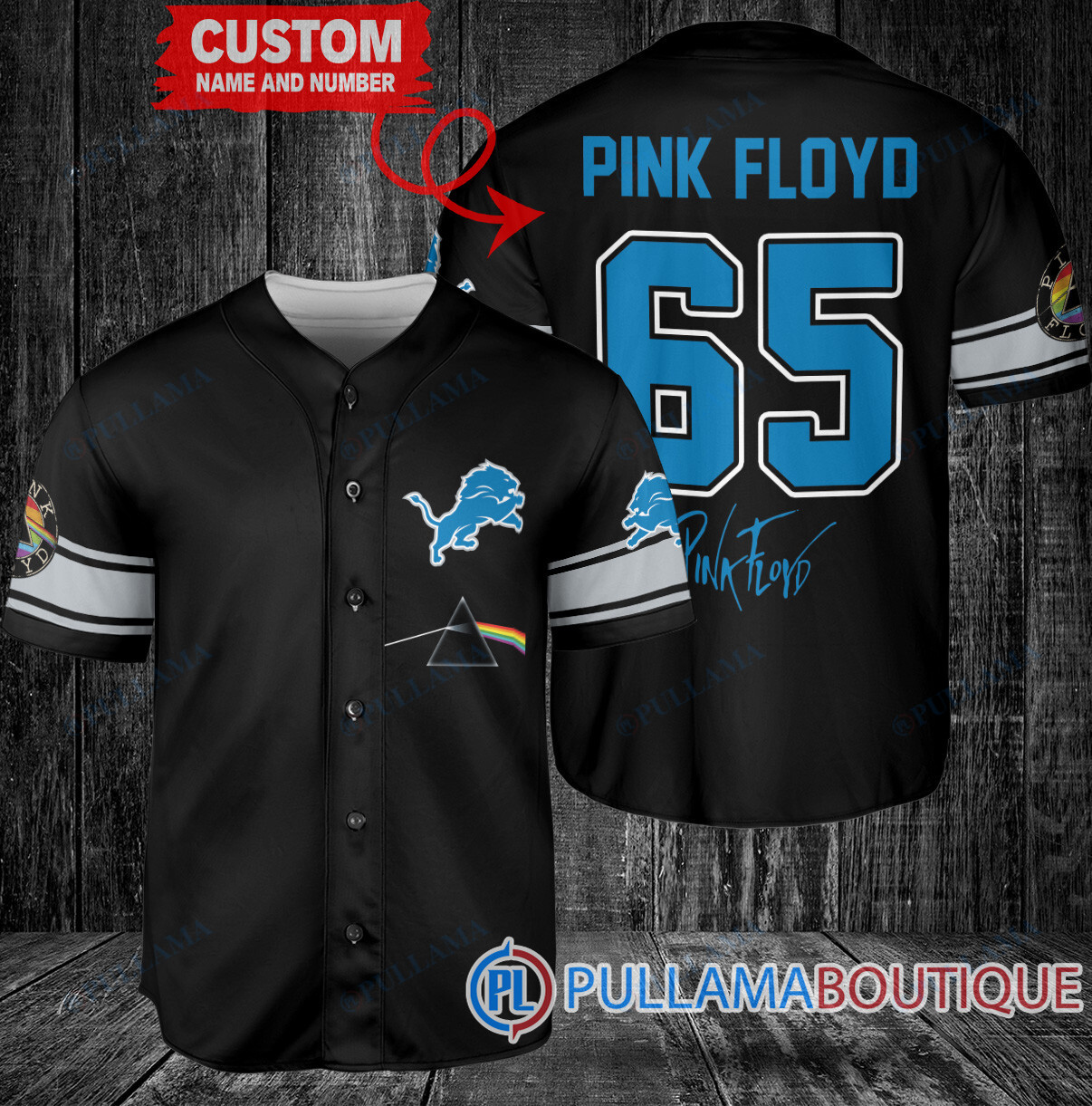 Pink Floyd Baltimore Ravens Custom Baseball Jersey – Exclusive Fan Gear