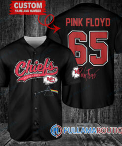 Pink Floyd Kansas City Chiefs Custom Baseball Jersey – Exclusive Fan Gear