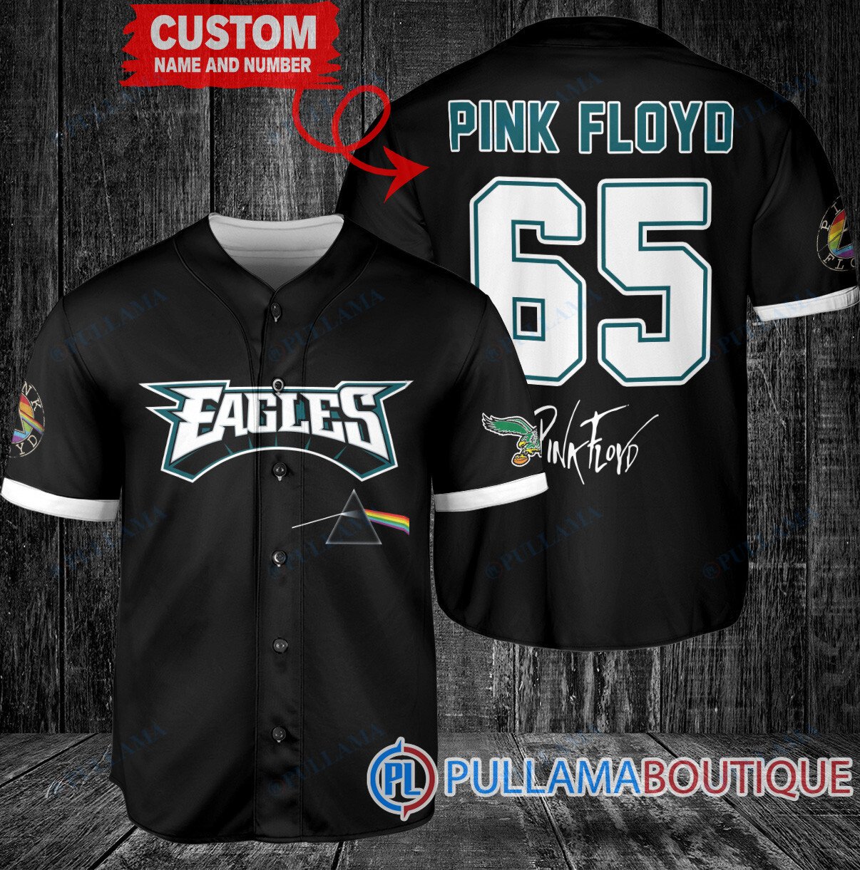 Pink Floyd Minnesota Vikings Custom Baseball Jersey – Exclusive Fan Gear