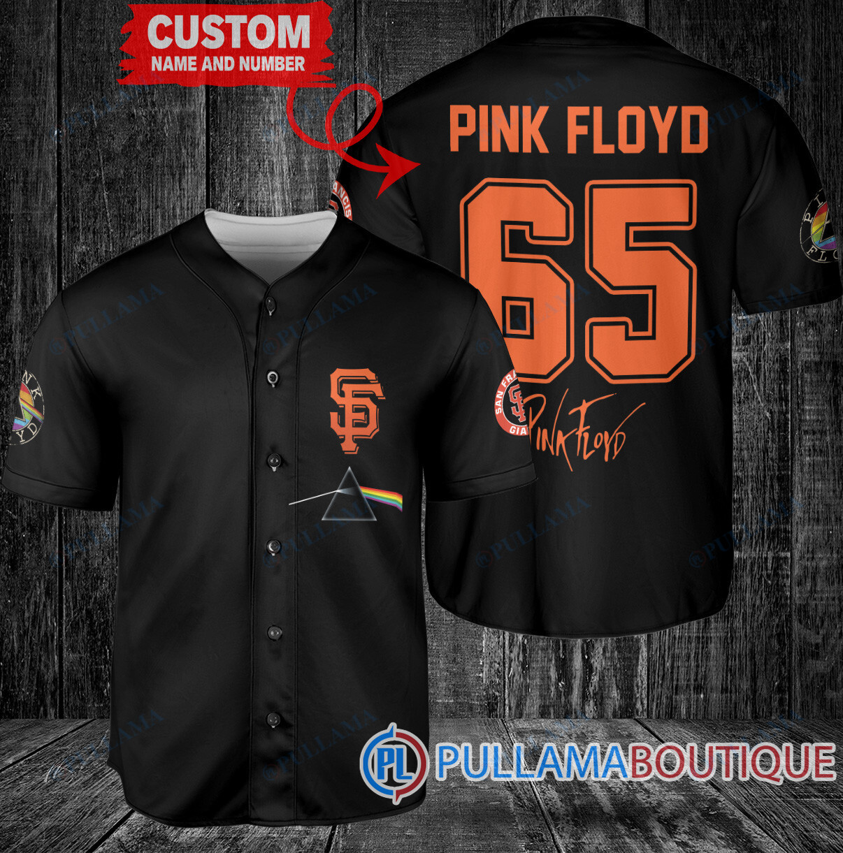 KISS San Diego Padres Custom Baseball Jersey