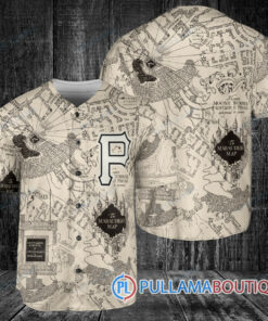 Pittsburgh Pirates Harry Potter The Marauders Map Baseball Jersey