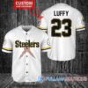 Green Bay Packers Luffy After Timeskip One Piece Straw Hats Custom Baseball Jersey