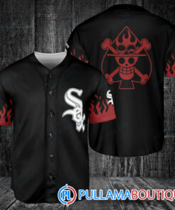 Portgas D. Ace One Piece Chicago White Sox Baseball Jersey