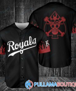 Portgas D. Ace One Piece Kansas City Royals Baseball Jersey