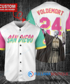 San Diego Padres x Lord Voldemort Baseball Jersey – White City Connect Trophy