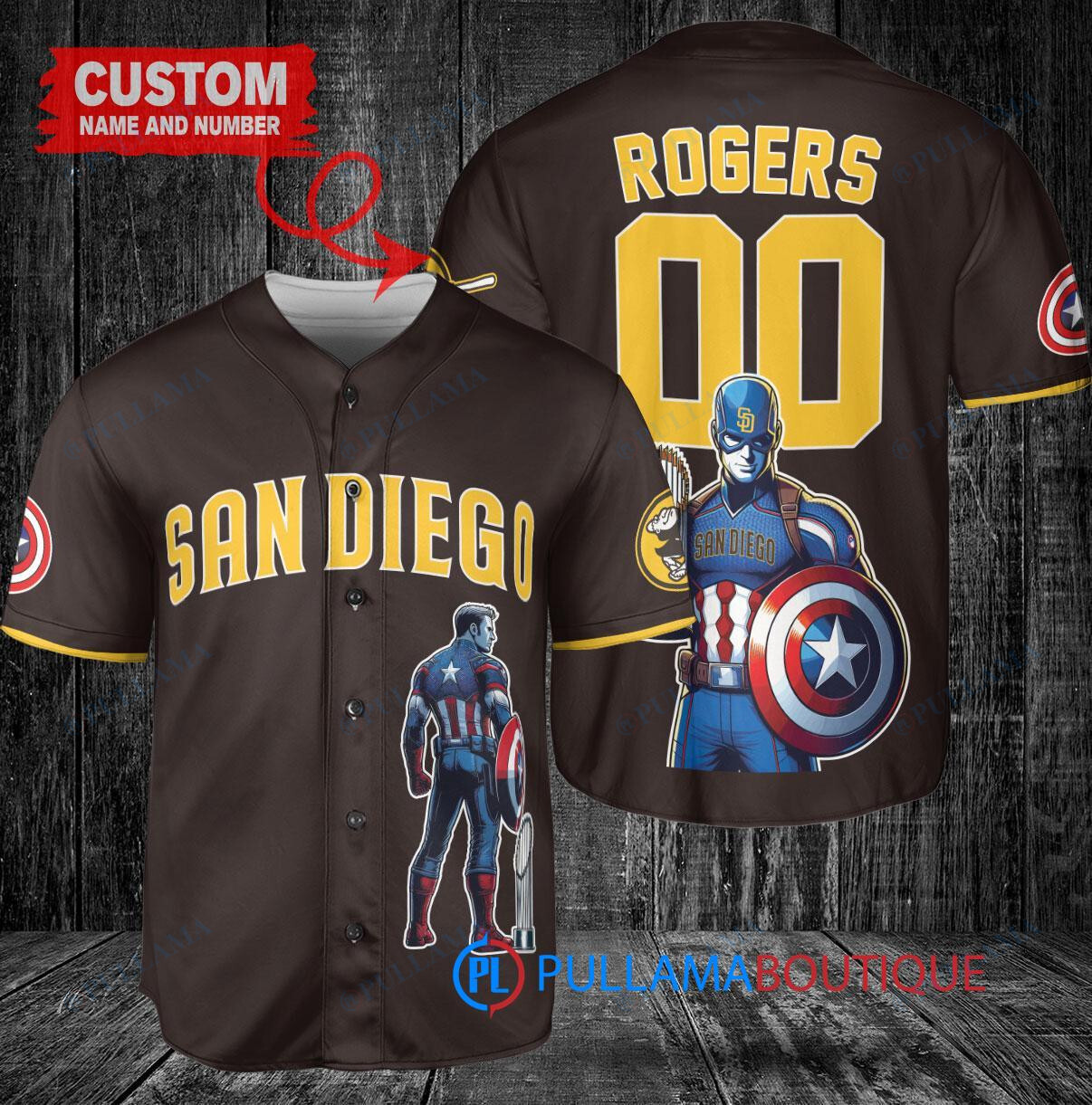 Tampa Bay Rays x Marvel Captain America Steve Rogers with Trophy Custom Baseball Jersey White Home Replica