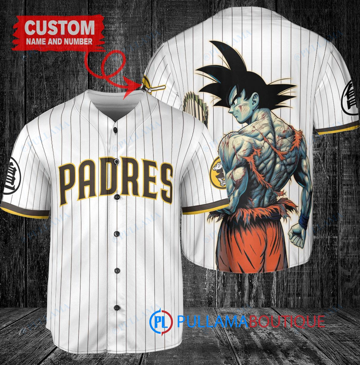 Texas Rangers x Son Goku Kakarot Super Saiyan Dragon Ball Z with Trophy Baseball Jersey Royal