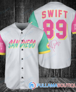 San Diego Padres x Taylor Swift 89 Baseball Jersey