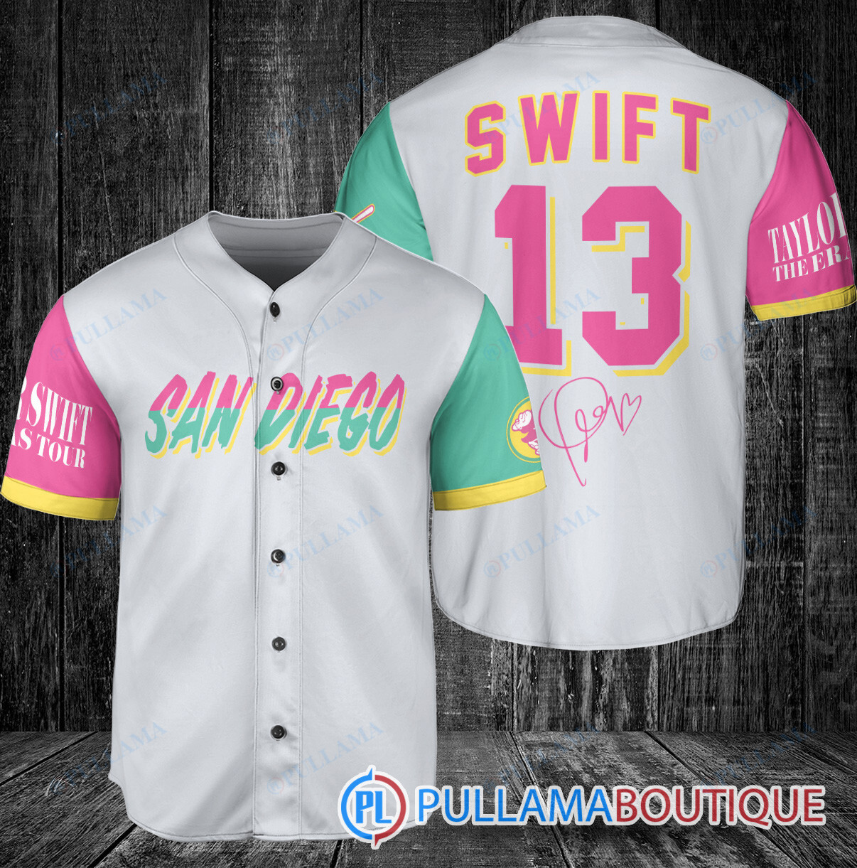 Boston Red Sox x Taylor Swift Baseball Jersey