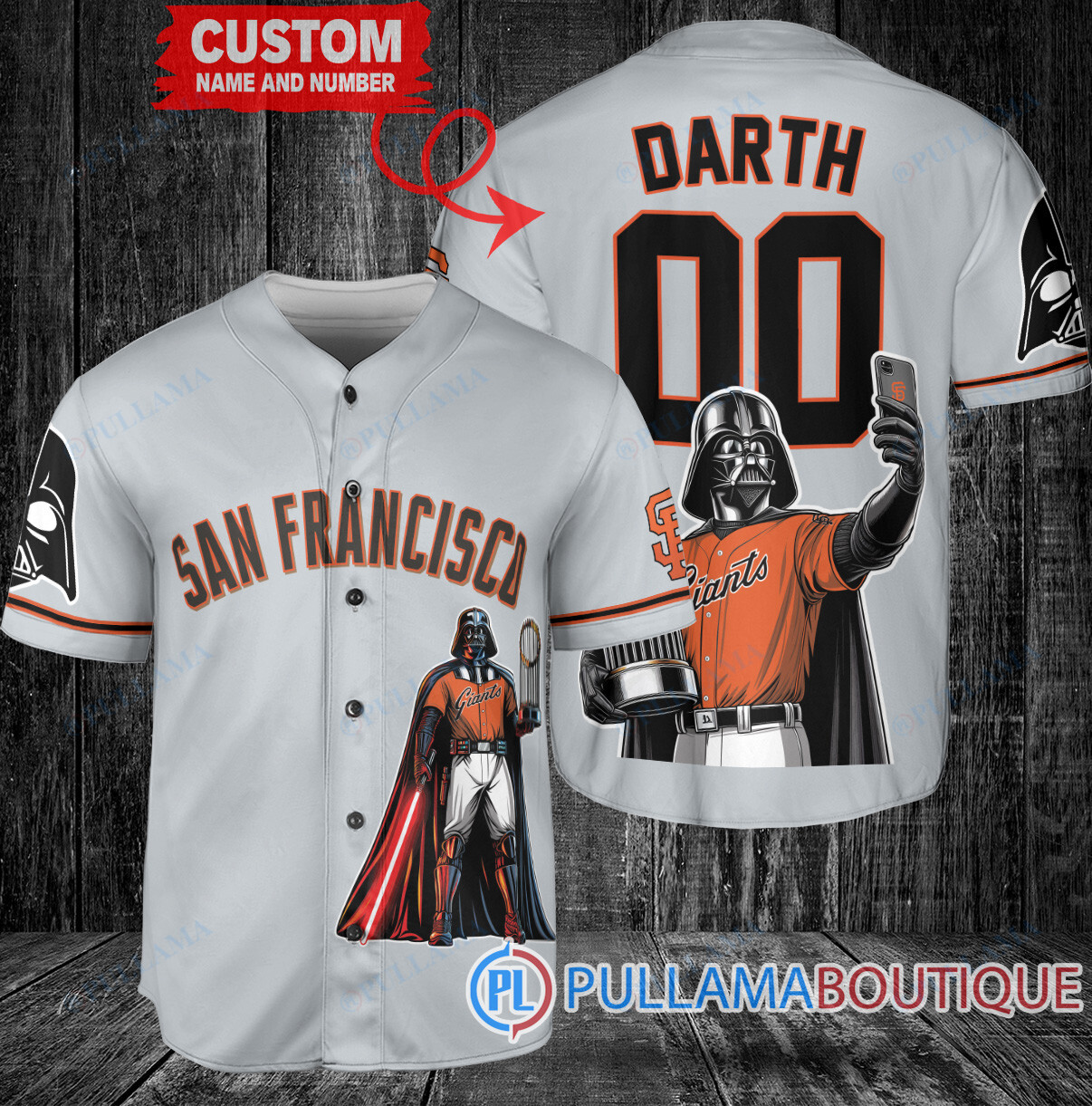 Tampa Bay Rays Darth Vader Star Wars Trophy Baseball Jersey White Replica