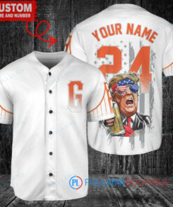 San Francisco Giants x Limited Edition with World Series Trophy Custom Baseball Jersey White City Connect