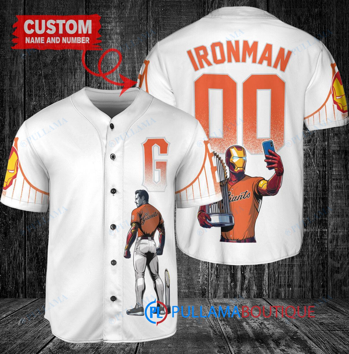 Colorado Rockies x Marvel Iron Man Tony Stark with Trophy Custom Baseball Jersey Green