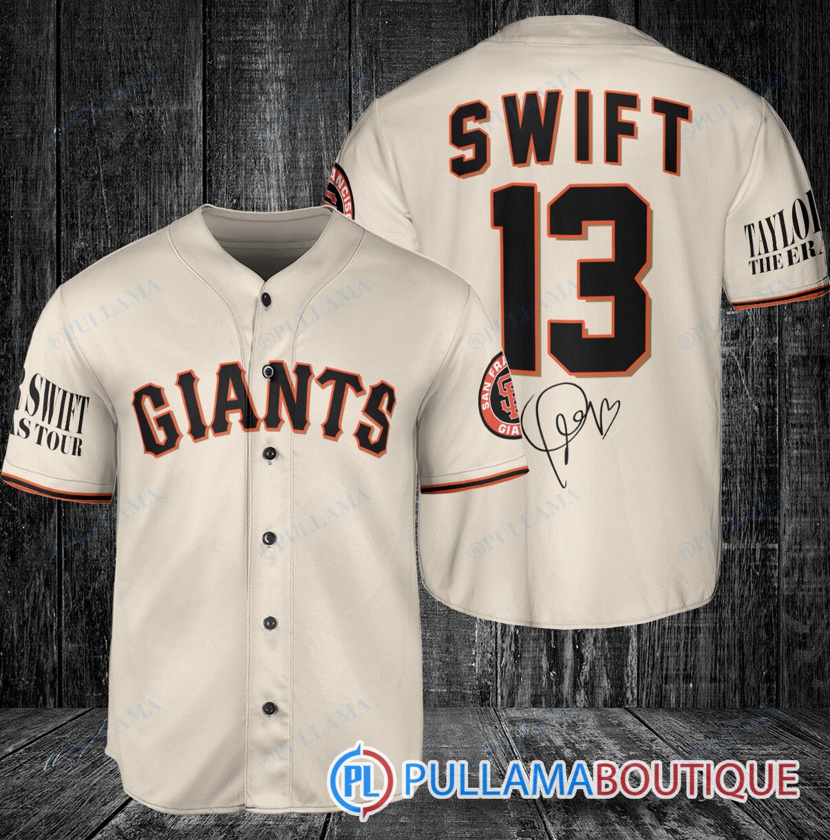 Milwaukee Brewers x Taylor Swift Baseball Jersey