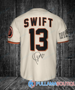 San Francisco Giants x Taylor Swift Baseball Jersey