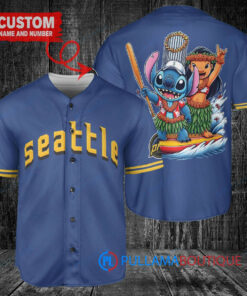 Seattle Mariners x Lilo & Stitch Trophy Baseball Jersey – Royal City Connect