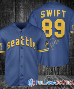 Seattle Mariners x Taylor Swift 89 Baseball Jersey