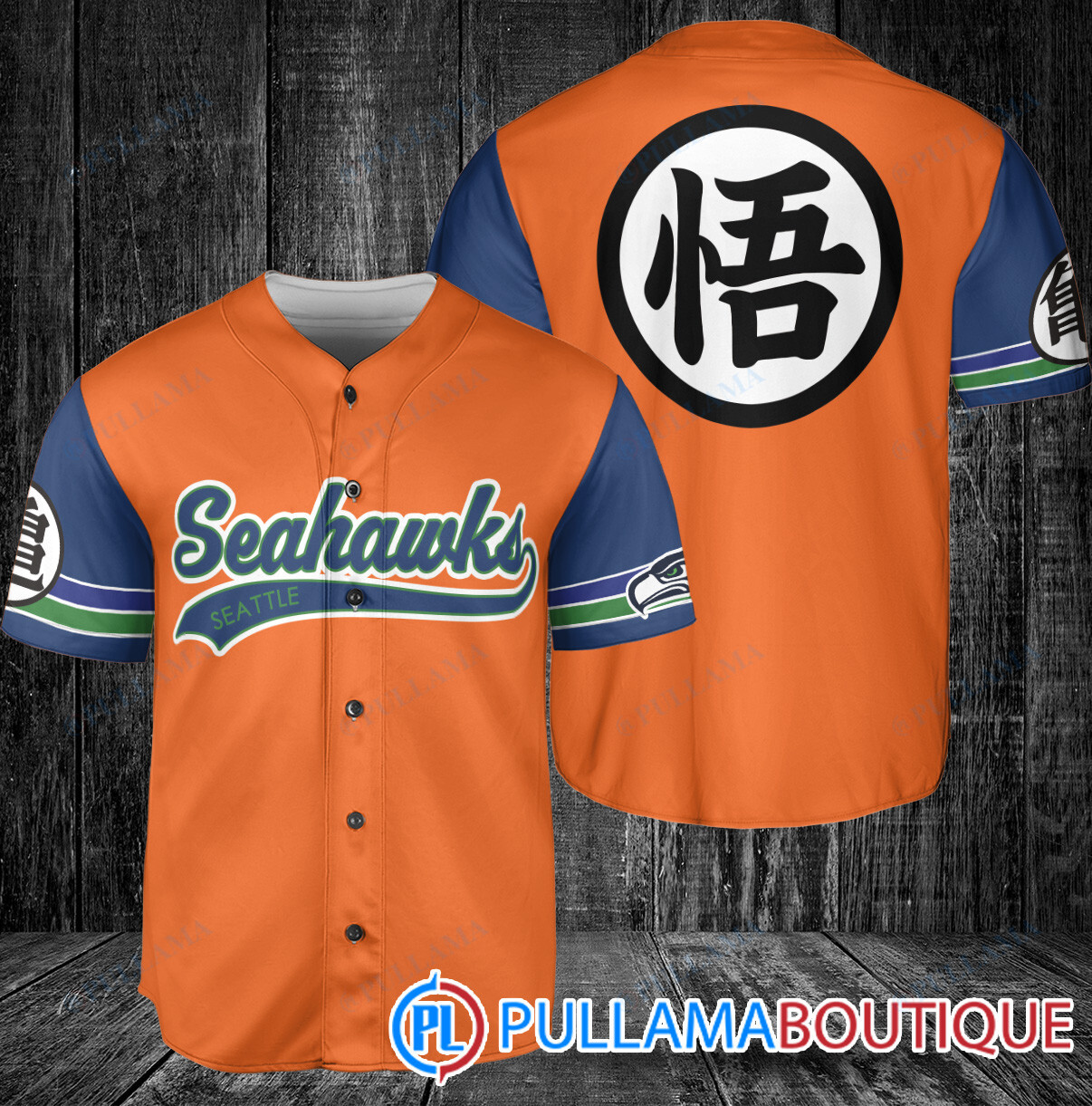 New York Jets Dragon Ball Z Goku Baseball Jersey