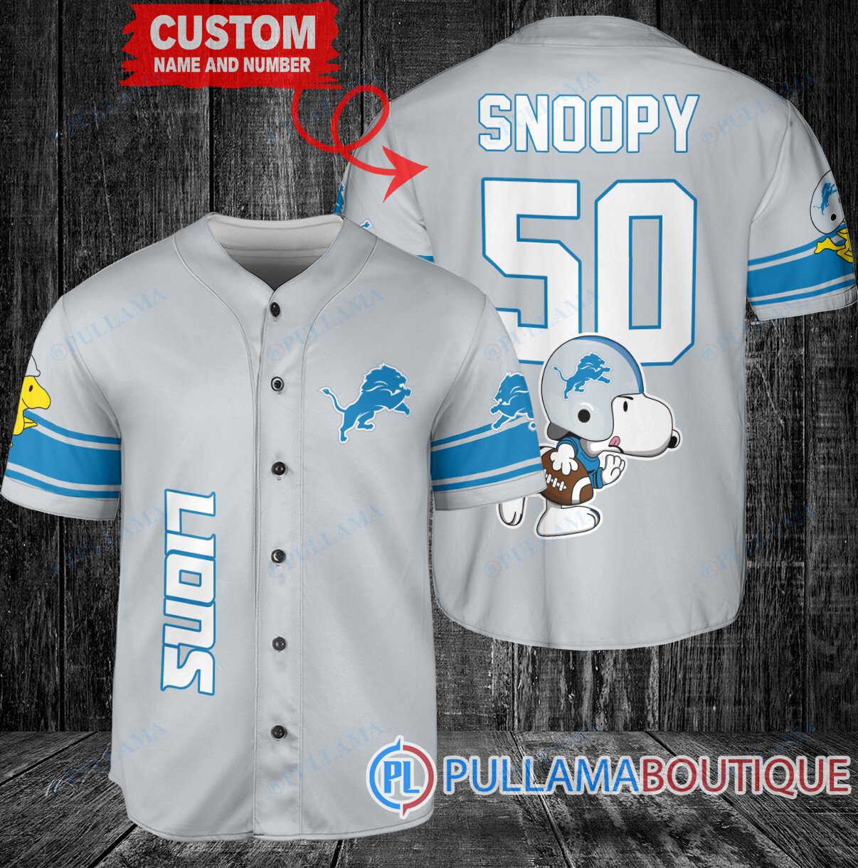 Snoopy Atlanta Falcons  Custom Baseball Jersey Black