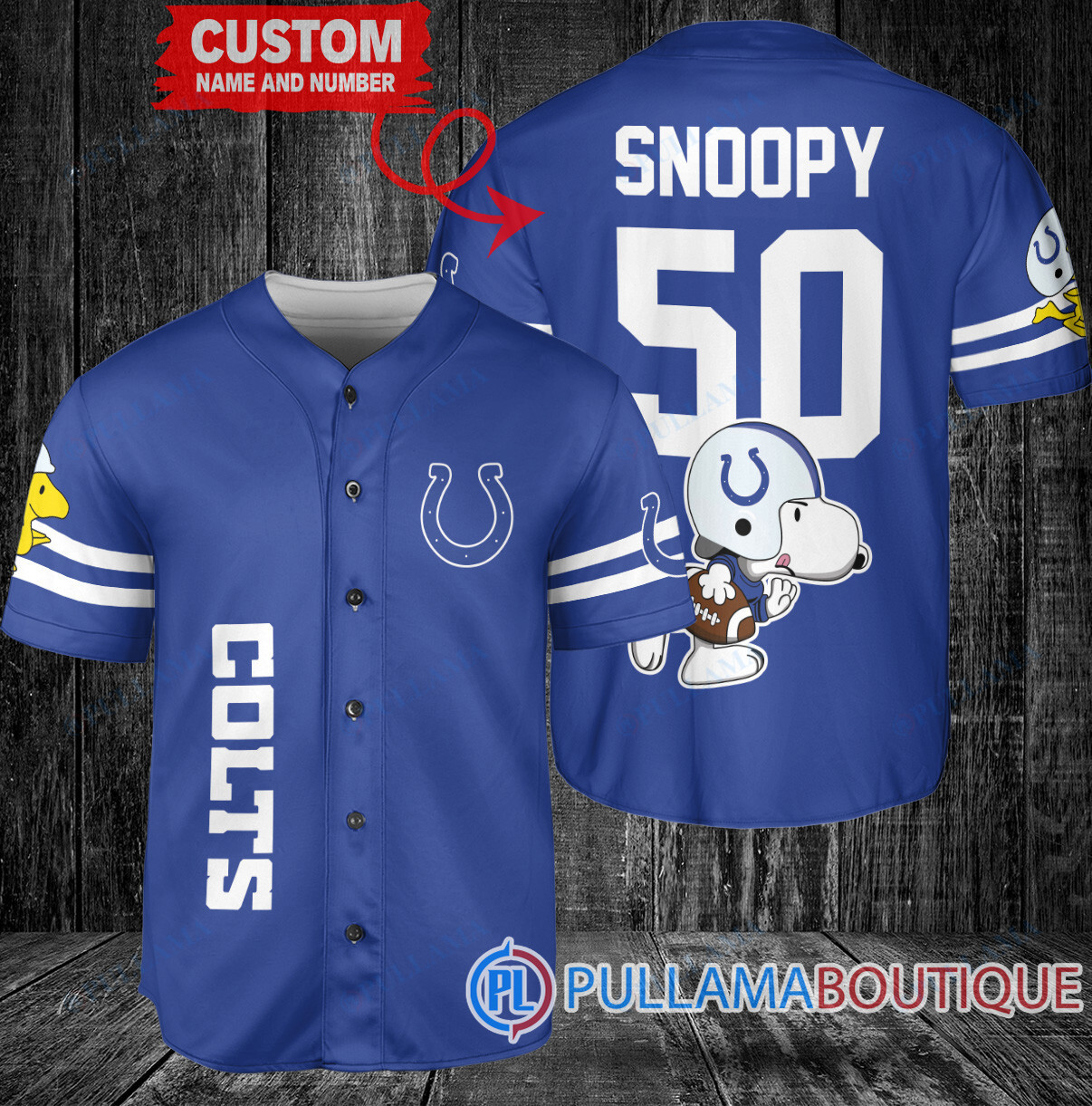 Snoopy Seattle Seahawks Custom Baseball Jersey White