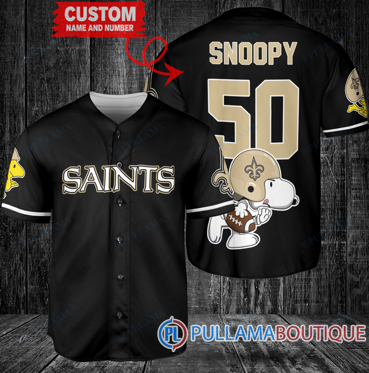 Snoopy Tennessee Titans Custom Baseball Jersey Blue