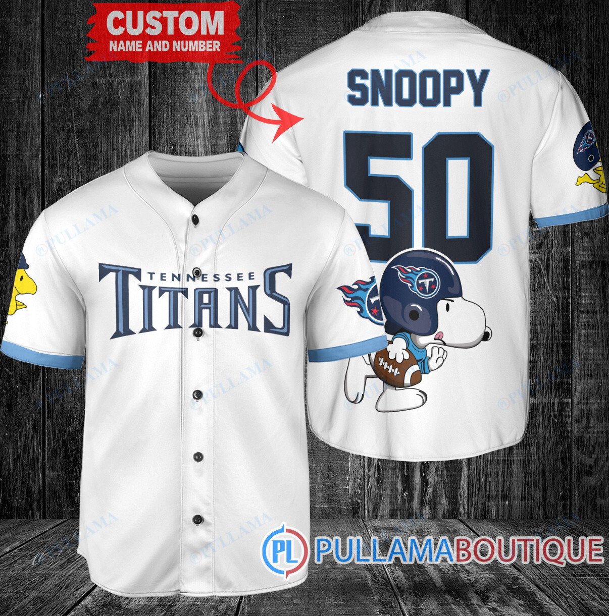 Snoopy Las Vegas Raiders Custom Baseball Jersey Black