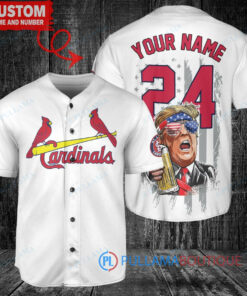 St. Louis Cardinals Limited Edition World Series Trophy Baseball Jersey