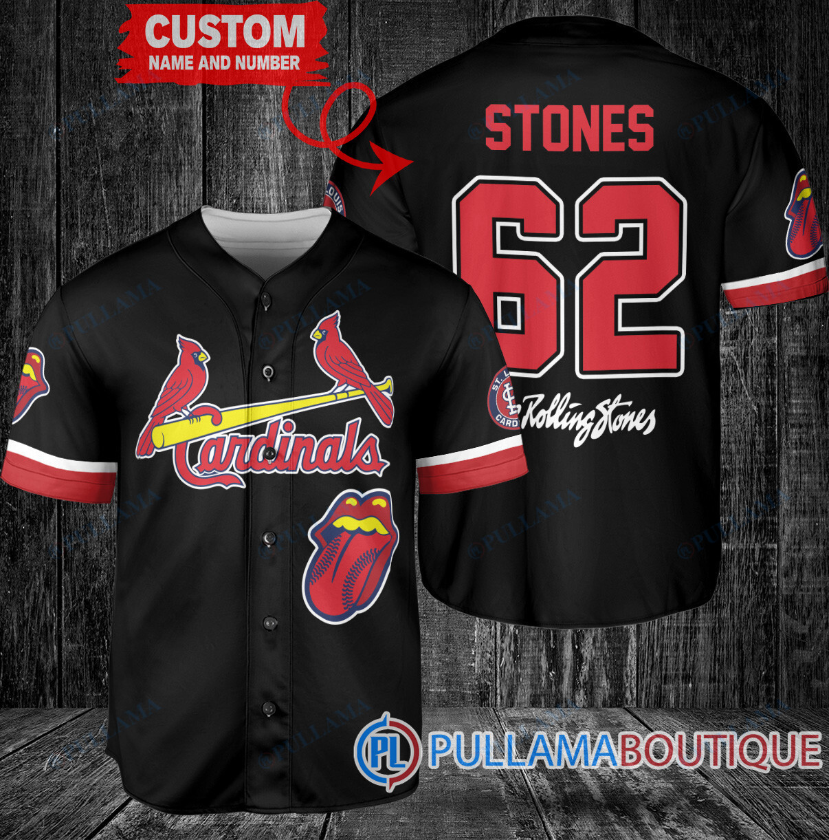 The Rolling Stones Los Angeles Angels Custom Baseball Jersey – Exclusive Fan Gear