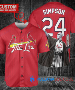 St. Louis Cardinals x Lord Voldemort Baseball Jersey – Red City Connect