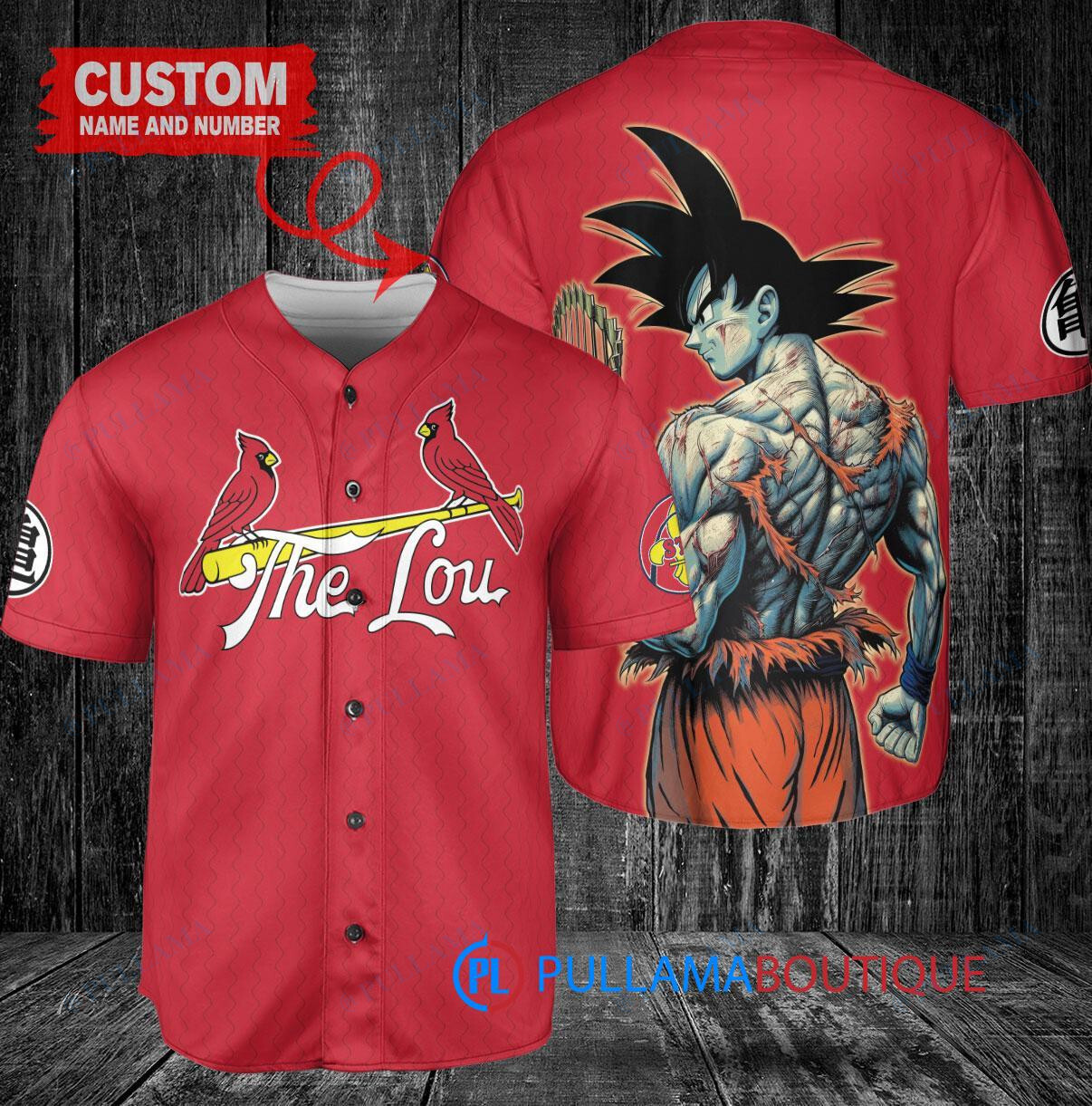 Seattle Mariners Son Goku Super Saiyan DBZ Baseball Jersey – Royal City Connect