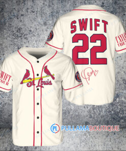 St. Louis Cardinals x Taylor Swift 22 Baseball Jersey