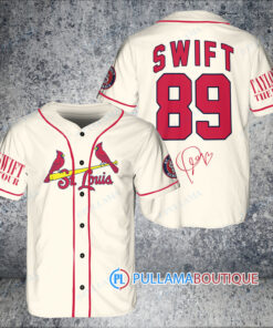 St. Louis Cardinals x Taylor Swift 89 Baseball Jersey