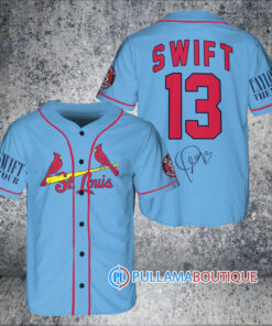 St. Louis Cardinals x Taylor Swift Baseball Jersey