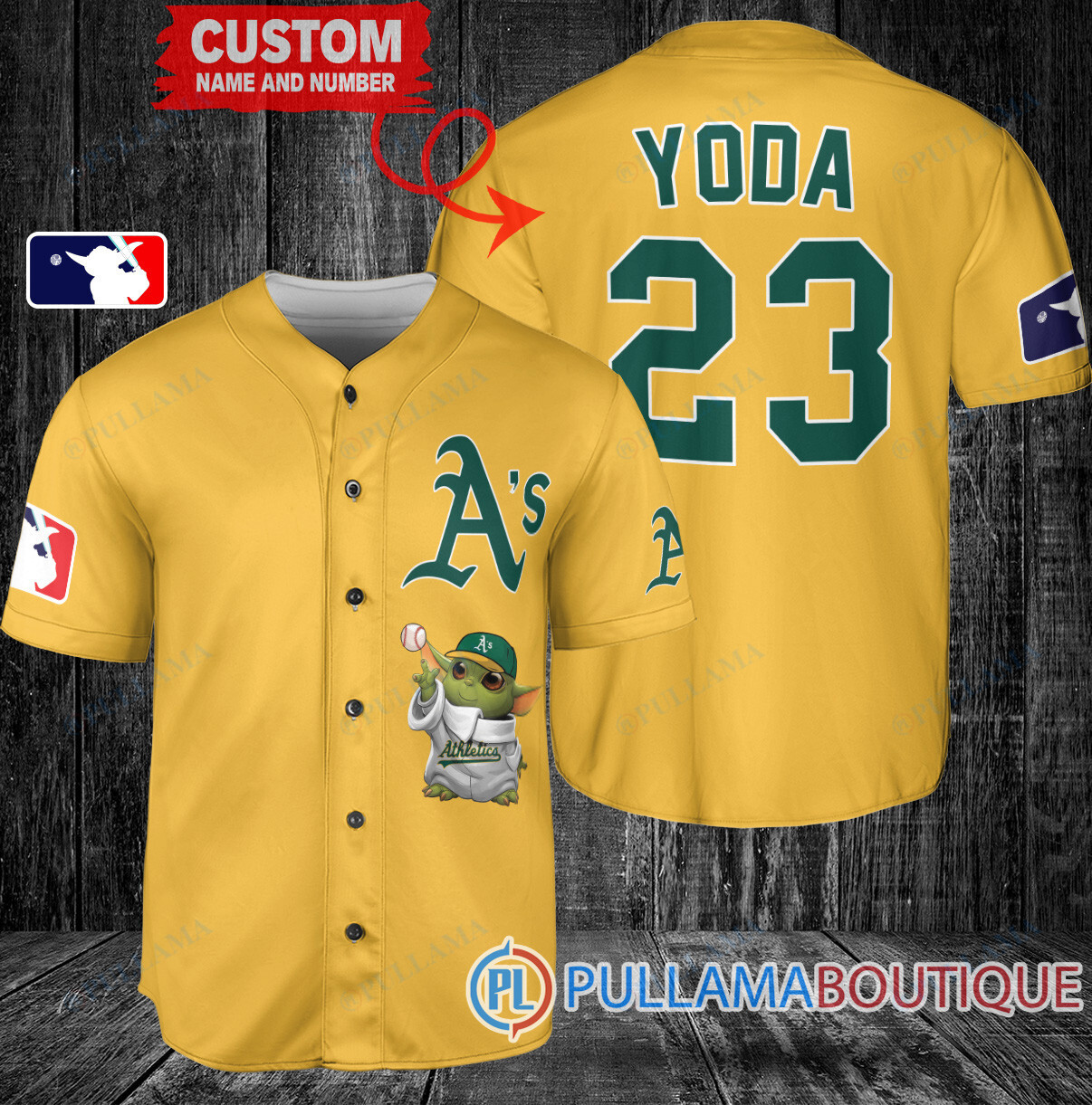 Star Wars Baby Yoda Baltimore Orioles Custom Baseball Jersey Black City Connect