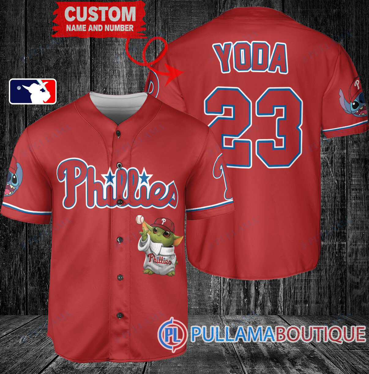 Star Wars Baby Yoda Chicago White Sox Custom Baseball Jersey Black