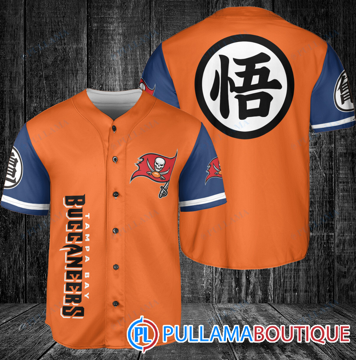 Miami Dolphins Dragon Ball Z Goku Baseball Jersey